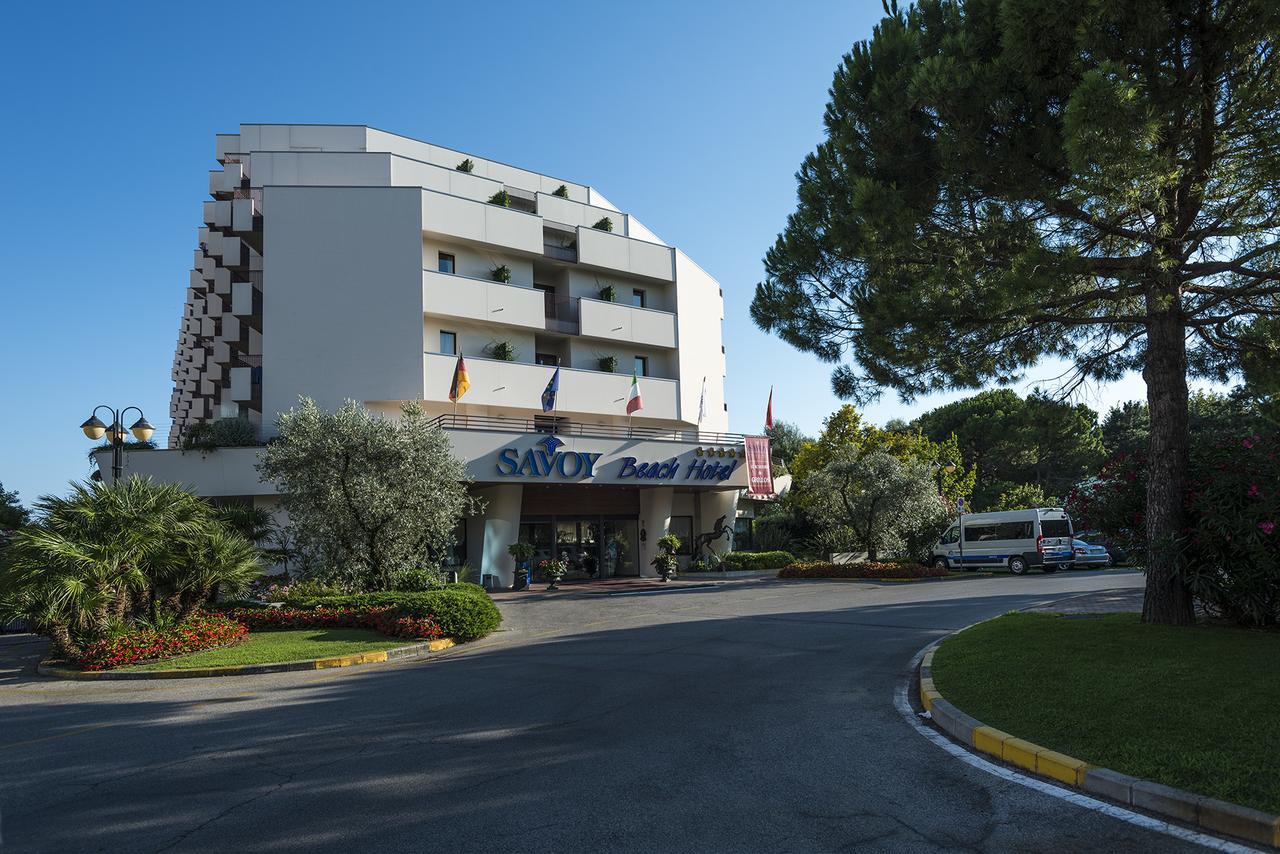 Savoy Beach Hotel & Thermal Spa Бибионе Екстериор снимка